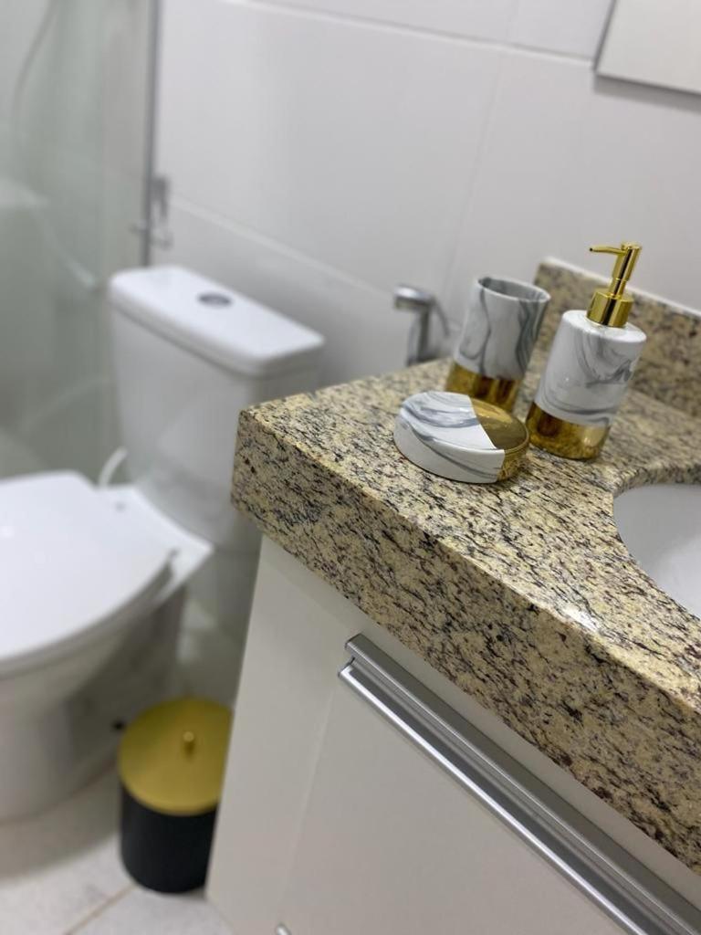 Apto Luxo Completo 3 Quartos Em Guriri 300 Mts Da Praia Wi-Fi Gratis Sao Mateus Exterior photo